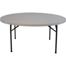 63 inch Round Poly Table